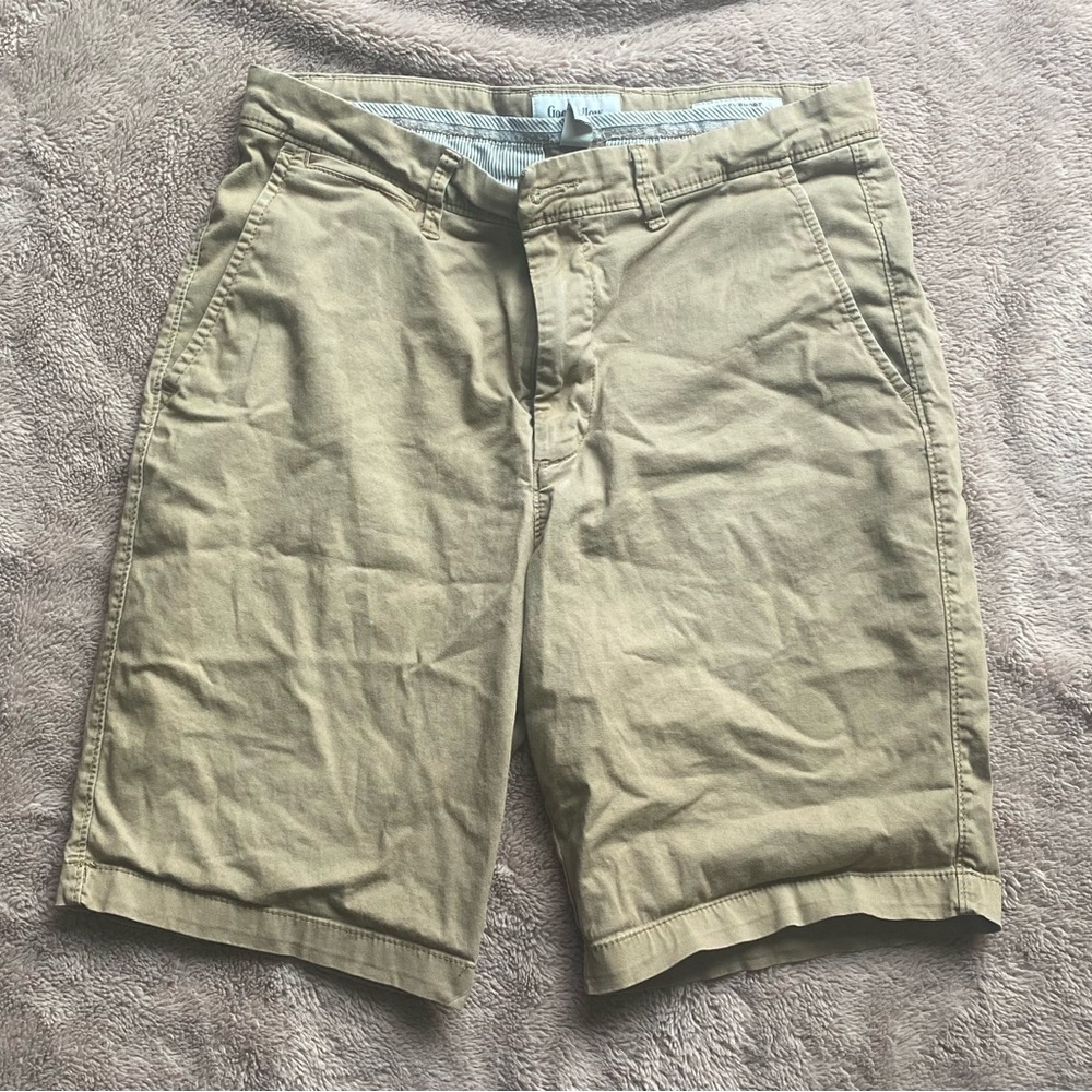 Goodfellow & Co Tan Flat Front Shorts Casual Wear